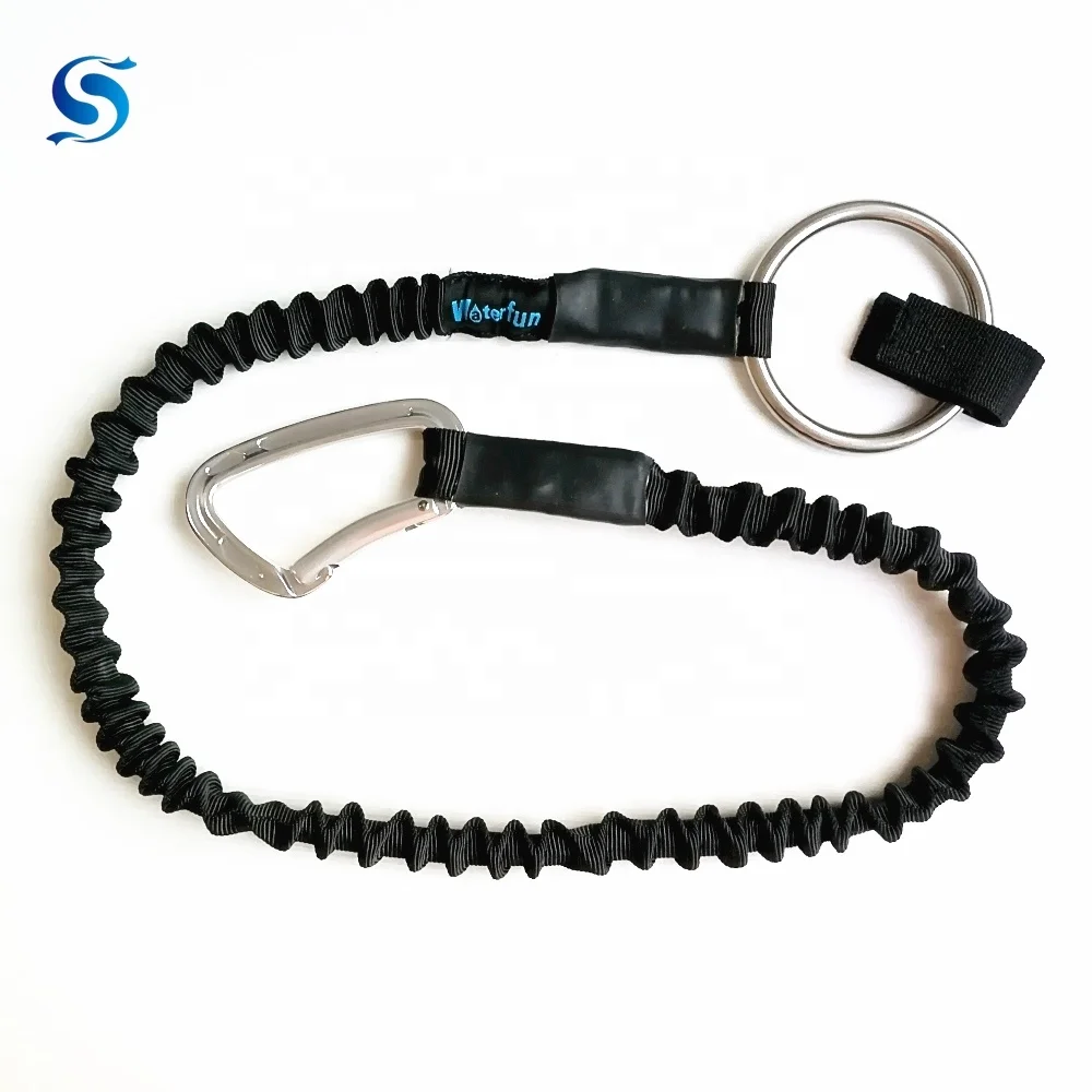 
 Water Rescue Cow Tail Bungee Webbing Tow Tether  