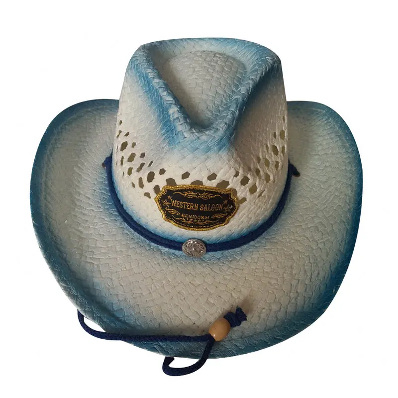 painted straw cowboy hats