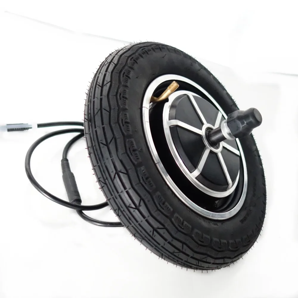 Waterproof Reverse Function 10 Inch 36v 500w Wheel Hub Scooter Motor