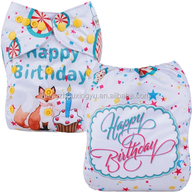 Mumsbest Couches En Tissu Imprime Pour Bebe Gateau D Anniversaire Orange Renard Gris Happy Birthday Buy Couches En Tissu Imprime Pour Bebe Couches En Tissu Pour Bebe Couvre Couches En Tissu Product On Alibaba Com