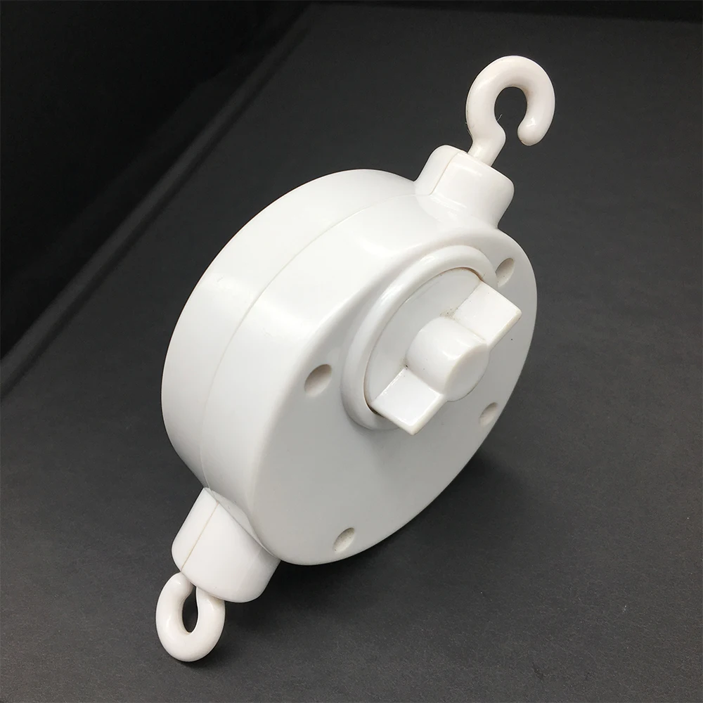 Пластиковый мобиль для детской кроватки, игрушка-колокольчик с двойным держателем