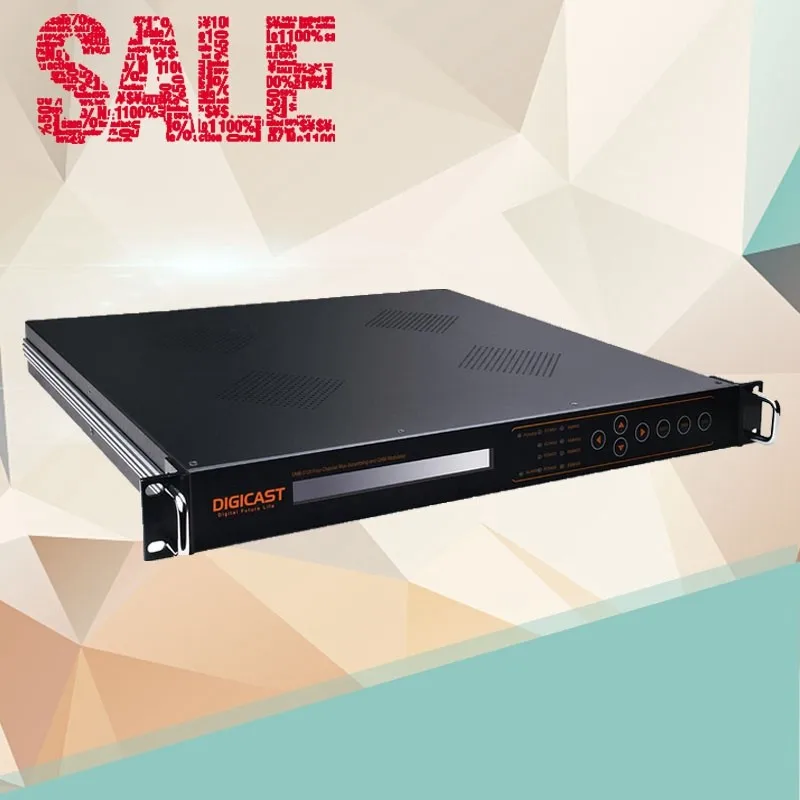 Digital TV 16 in 1 Modulator IP QAM Modulator Catv Modulator 16 Channel