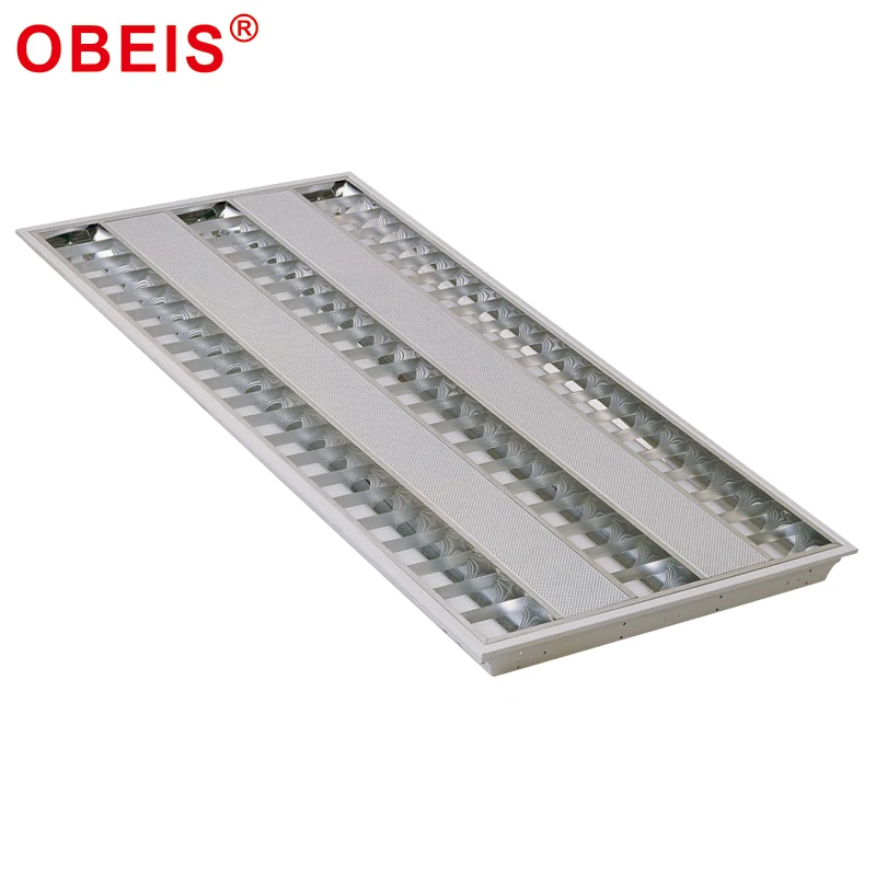 
 Фабричная светодиодная решетчатая лампа T5, светодиодная лампа, офисный потолочный светильник  