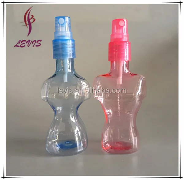 Plastic Women Body Shaped Perfume Bottle 60ml