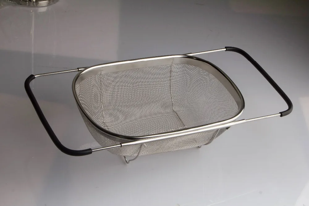 Stainless Steel Retractable Drain Basket