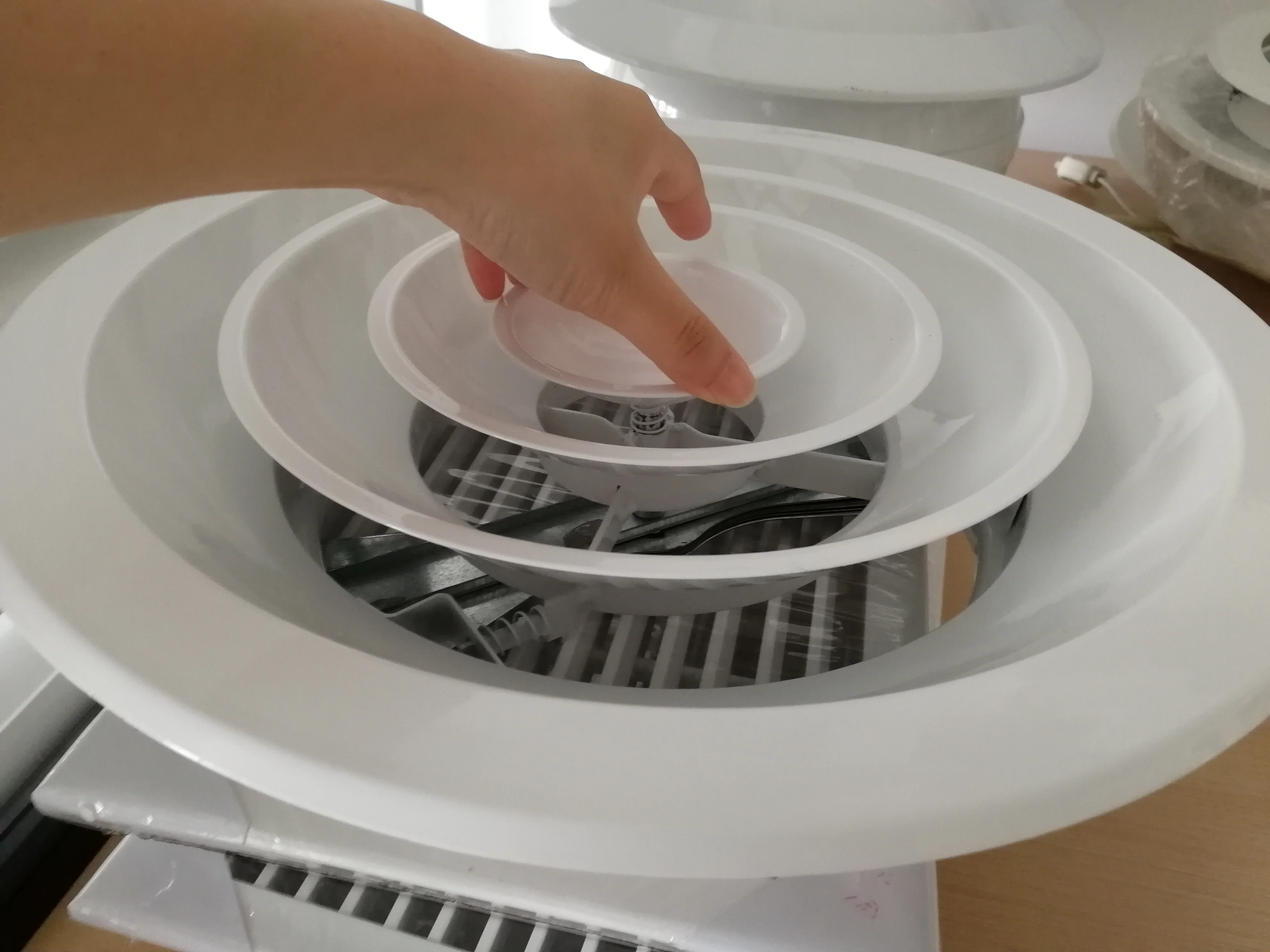 304SS Round Ceiling Diffuser - Efficient HVAC Ventilation