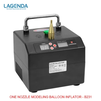 Electric Air Balloon Pump, Lagenda B231 Portable Professional Automatic  Modeling Balloon Inflator, Electric Balloon Blower Pump Air Blower with  Timer