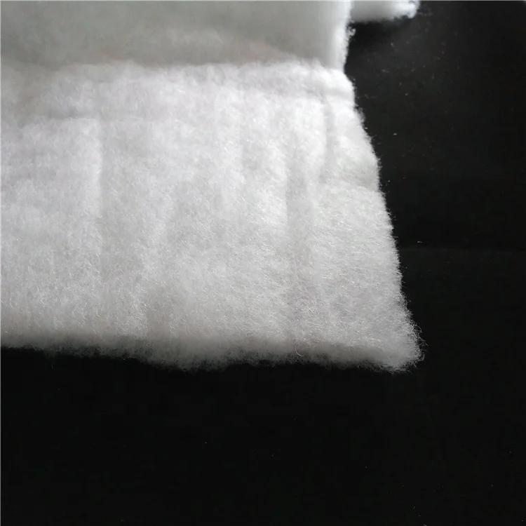 Soft Thermal Bonded Polyester Wadding for Lining Polyester Wadding Fiber Production Line for Quilts Wholesale