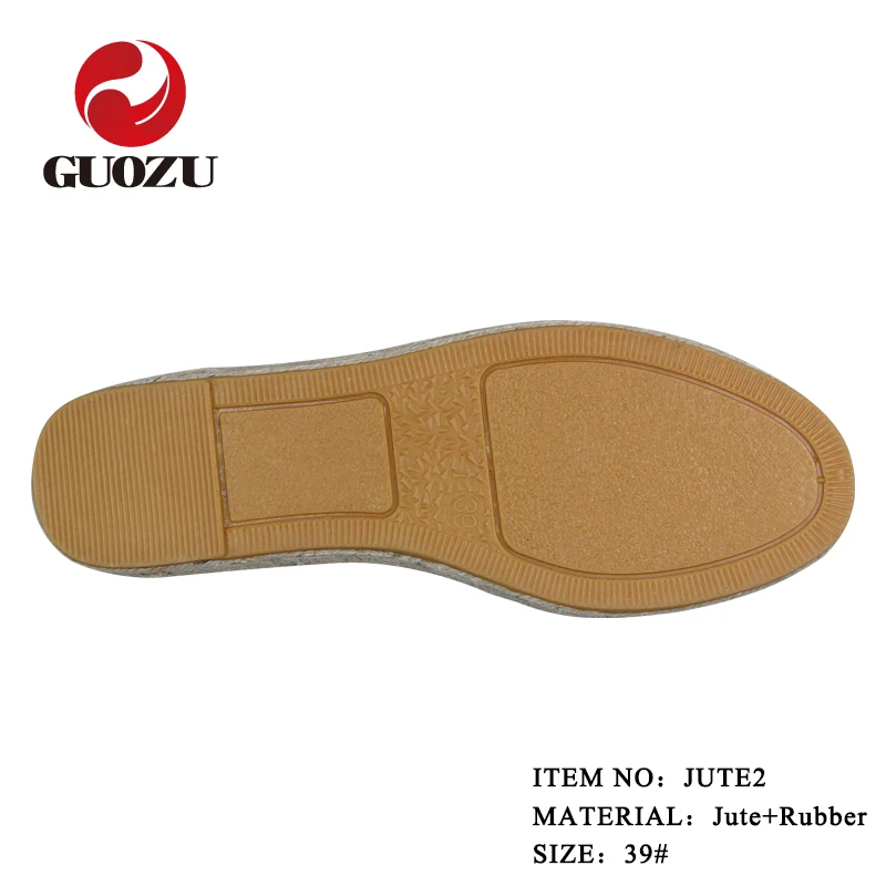 Элегантные женские эспадрильи хорошего качества, джутовая подошва для обуви, продажа напрямую от поставщика