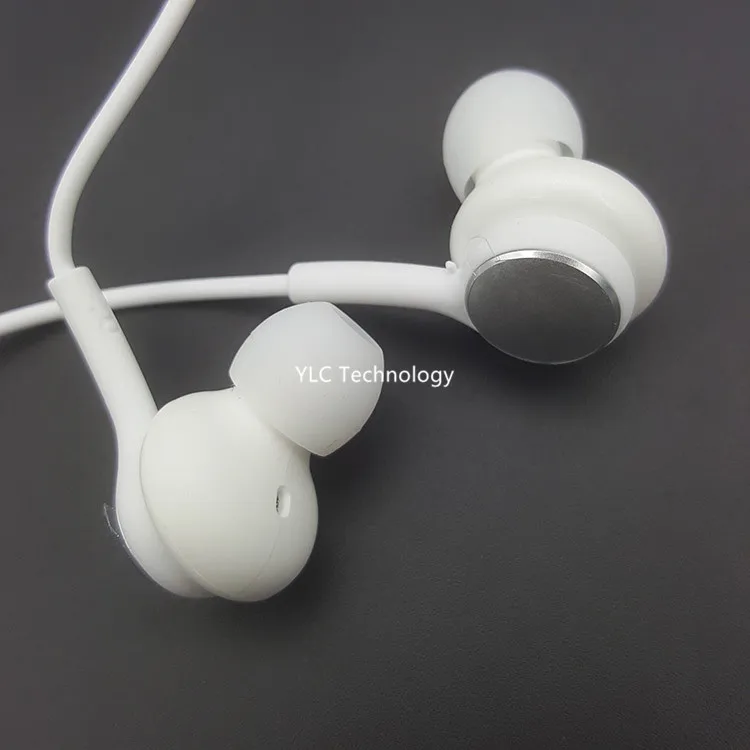 
 Для samsung s8 s9 note9 тяжелый бас наушники EO-IG955 конструкция не допускает перехлестывания шнура вкладыши проводные наушники с микрофоном и регулятором громкости  