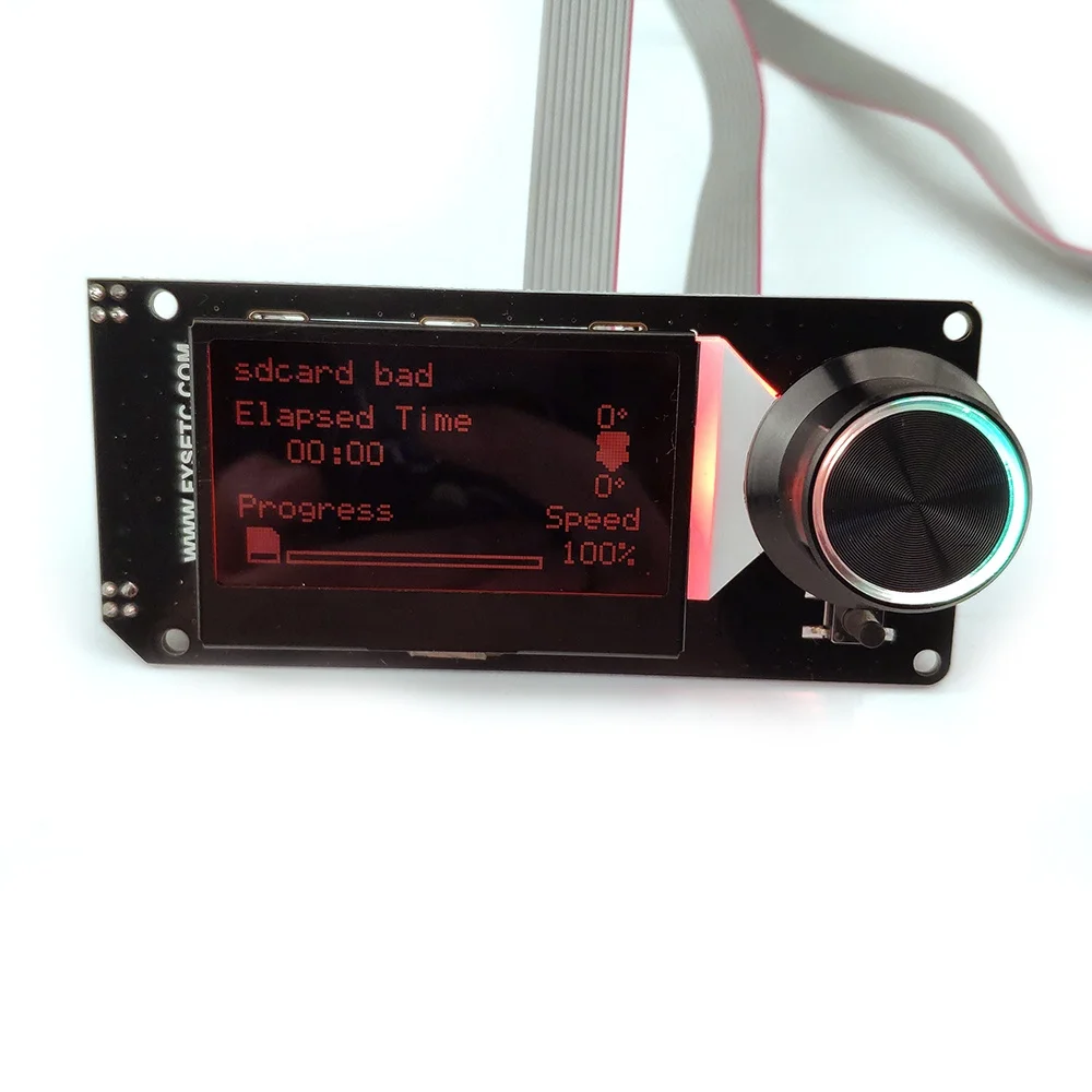 Type B MINI12864 LCD Screen Mini 12864 Smart Display RGB Backlight White Supports Marlin DIY With SD Card 3D Printer Accessories