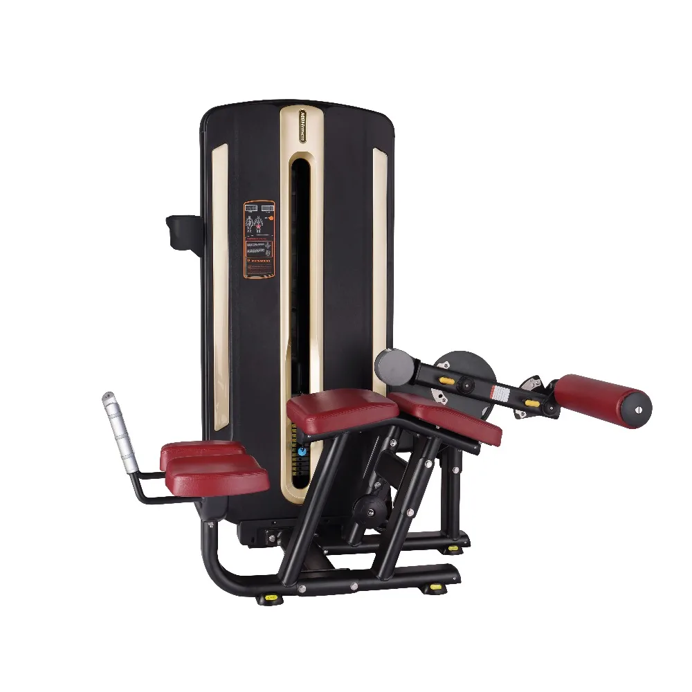 prone seated prone leg curl machine or body building gym