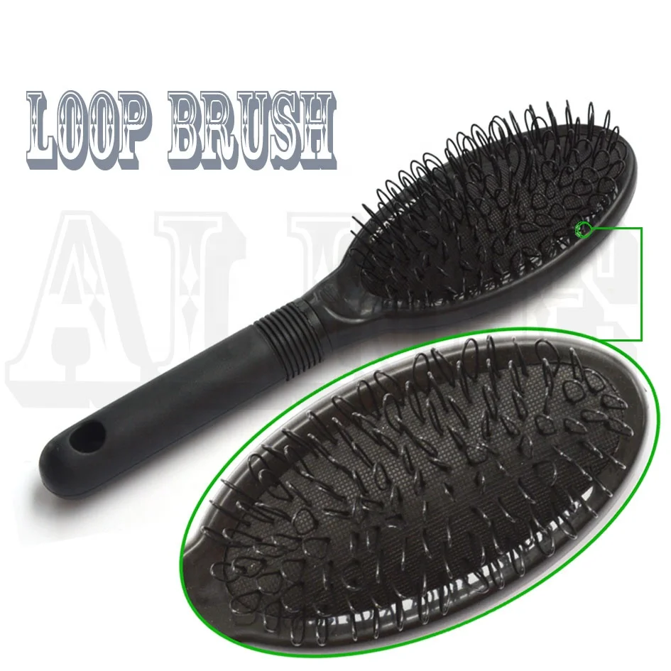 Loop Hair Comb Brush Black Wig Combs For Wig Cap Comb Hair Extensions Weave  Brush - Buy Loop Brush,Wig Combs,Hair Combs And Brushes Product on  