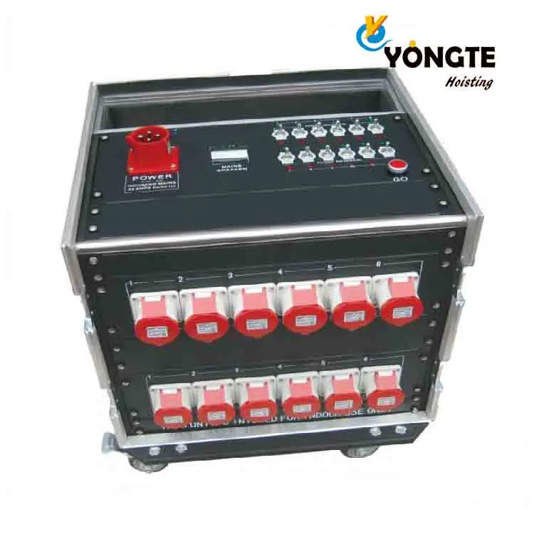 Цепная электрическая ступенчатая таль с черной нагрузкой 2T с цепью G80