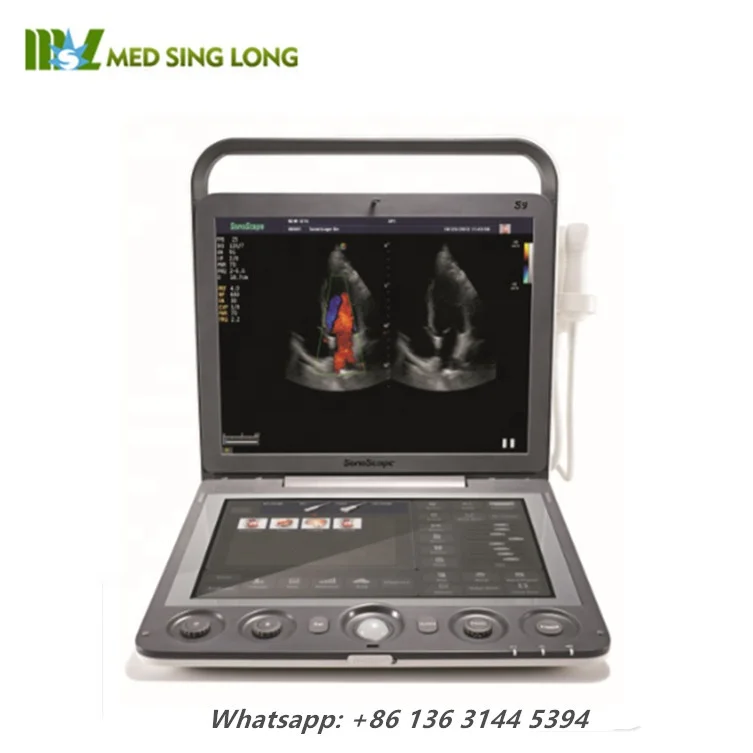 Portable ultrasound machines/ Sonoscape S9 doppler ultrasound scannser