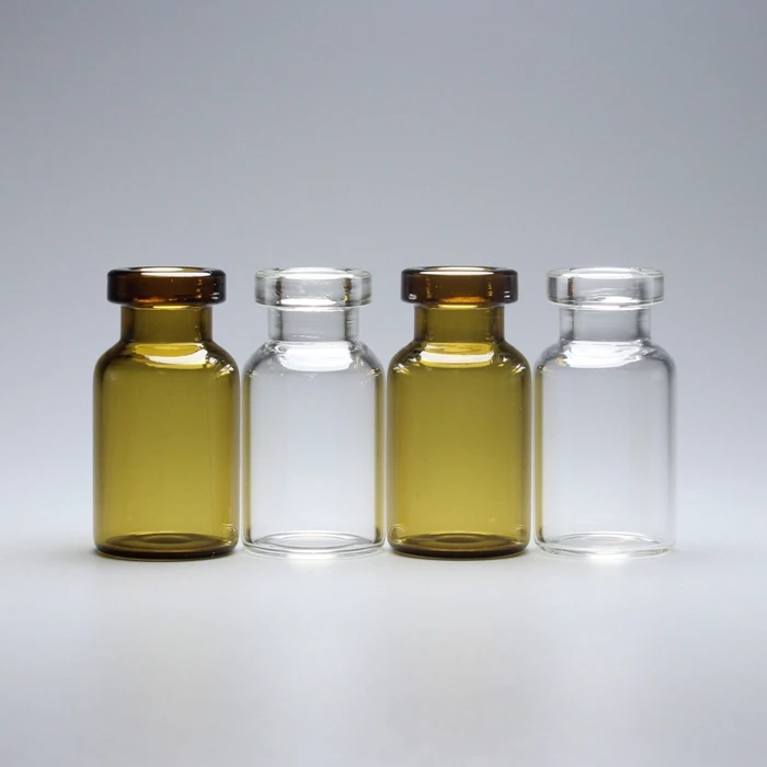 2毫升透明或琥珀低硼硅玻璃瓶玻璃瓶用于制药或化妆品
