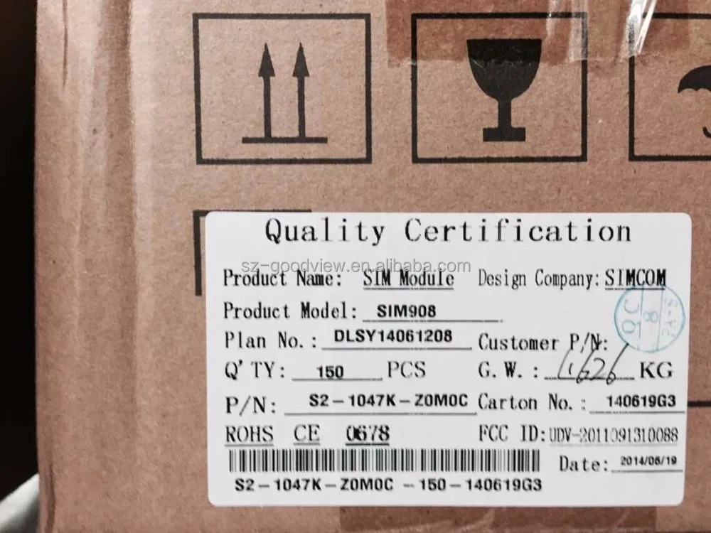 SIMCOM SIM908 GSM/GPRS модуль новый оригинальный