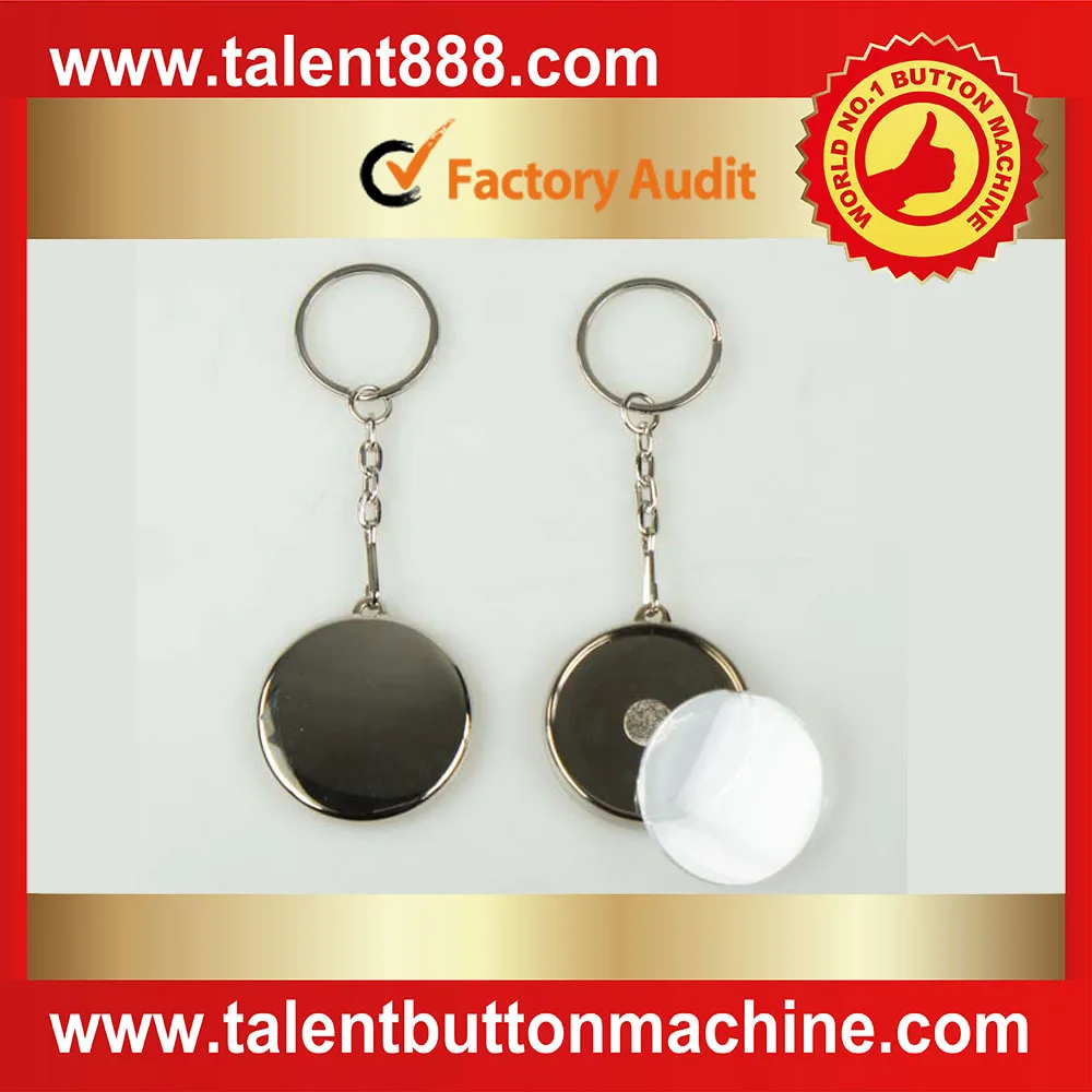 Keychain Part Single Customizable Single Side Plastic Keychain - TALENT Brand