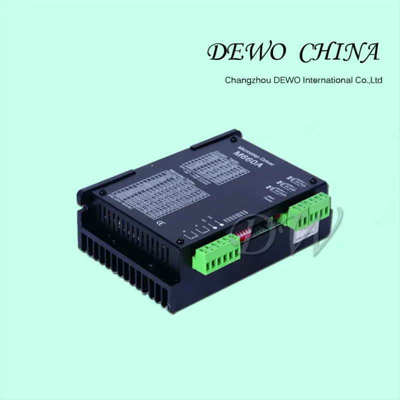 Шаговый двигатель M660A, микрошаговый драйвер 24VAC-60VAC1.0-6A, поддержка Nema23