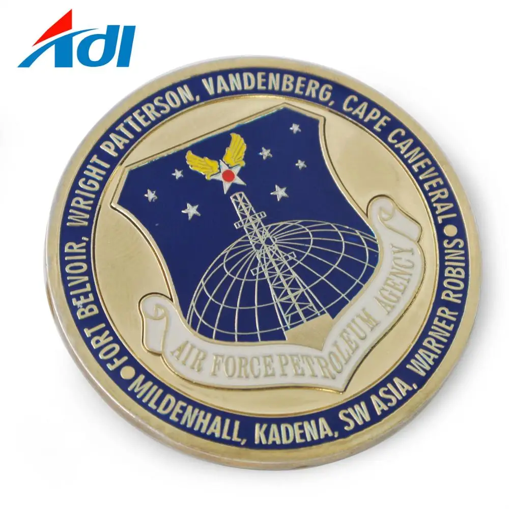 
Недорогие эмалевые монеты 3D с золотым покрытием 