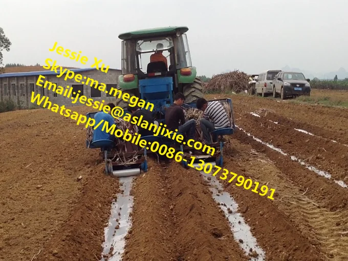 Single or Double Rows Sugarcane Planting Machine