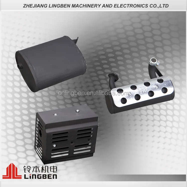 Lingben China Honda Gx160 Super Quiet Generator Muffler Buy Honda