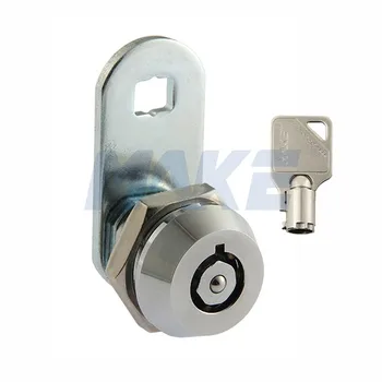 MK100BXS 7 Radial Pins Mini Cam Lock with Tubular Key
