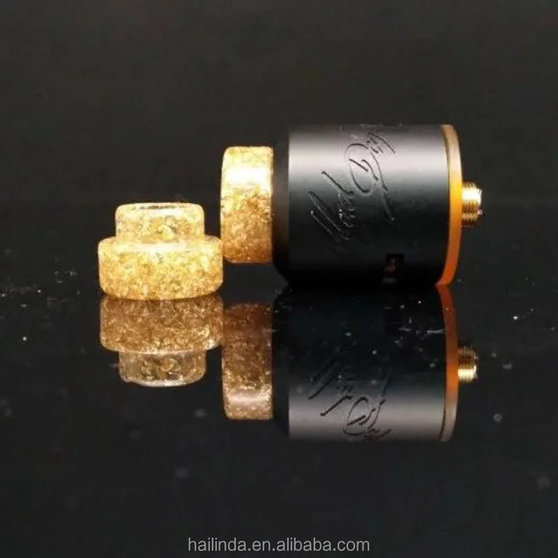 Новинка 810 года, Электронная Сигарета RDA RBA с большим диаметром доллара, капельный наконечник для kennedy \ mad dog \ 528