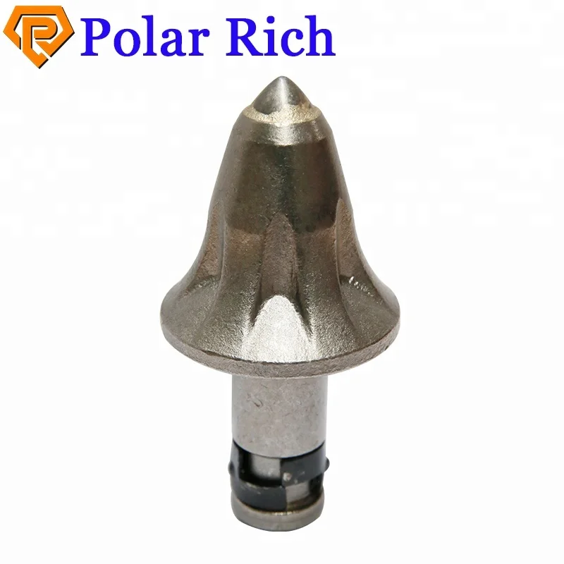 Piling Rig Rock Auger Bucket BTK81 Carbide for Foundation Drilling