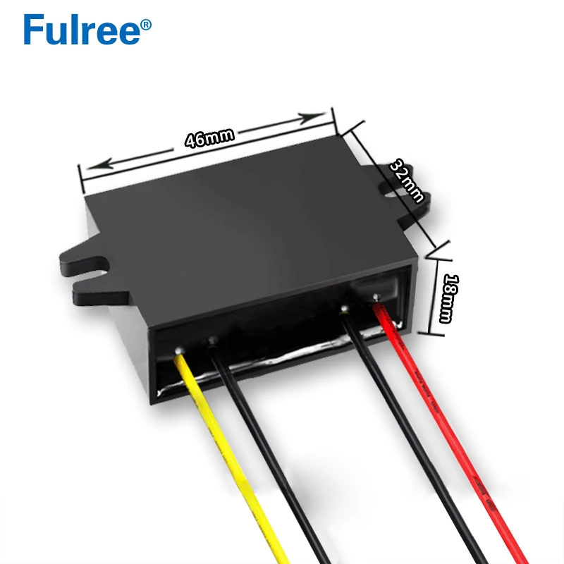 12V 24V to 48V 1A 1.5A DC DC Step Up Boost Converter Automotive Car Voltage Booster Regulator