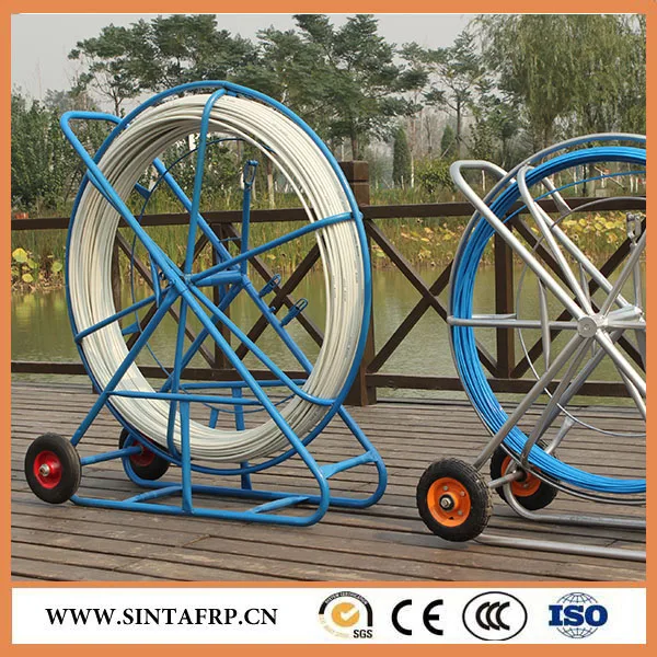 Galvanized electrical cable reel stands fiberglass