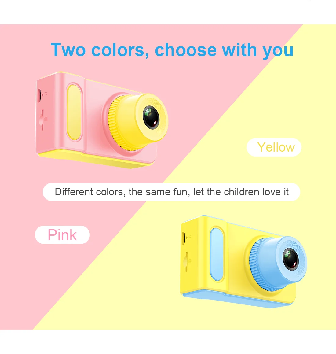 Hdking Photo Drole Dessin Anime Cadre 7 P Video 8 M Photo Enfants Camera Pour Anniversaire Et Cadeau De Noel Buy Camera Enfant 7 P Camera Enfant Jouet Etanche Camera Enfants Product On