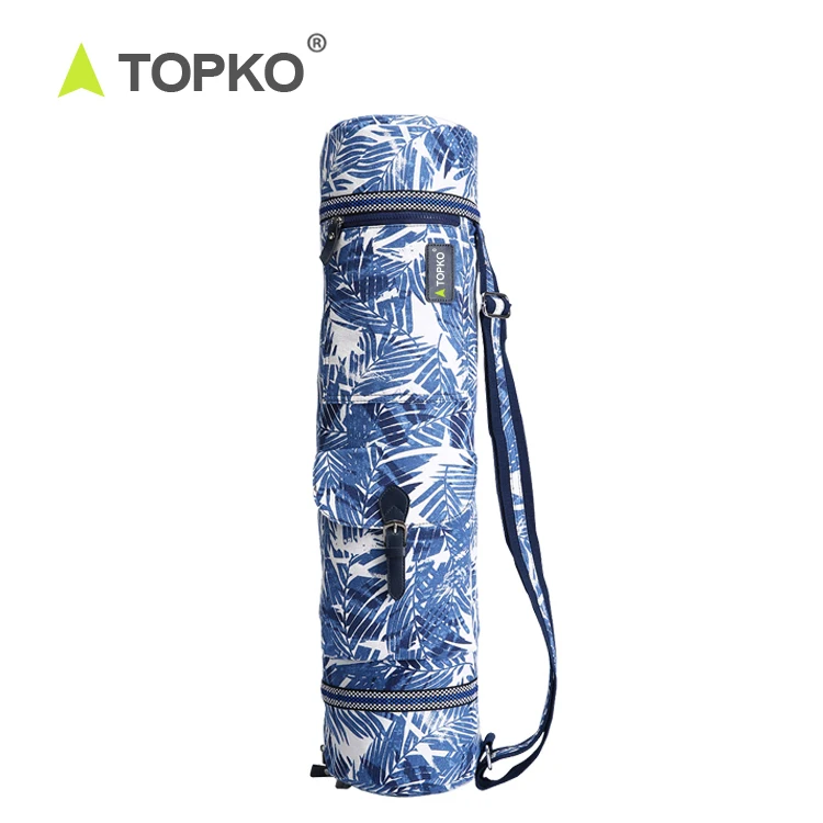 Topko Fullzip Exercise Canvas Yoga Mat Carry Bag Yoga Mat Carrier