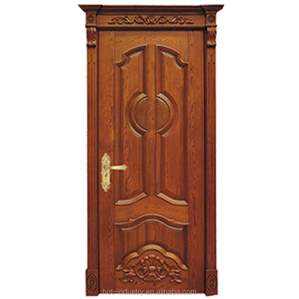 Latest Design Wooden Doors Kerala Design Outdoor Finished Teak Wooden Main Door Frames Designs Fancy Wood Door