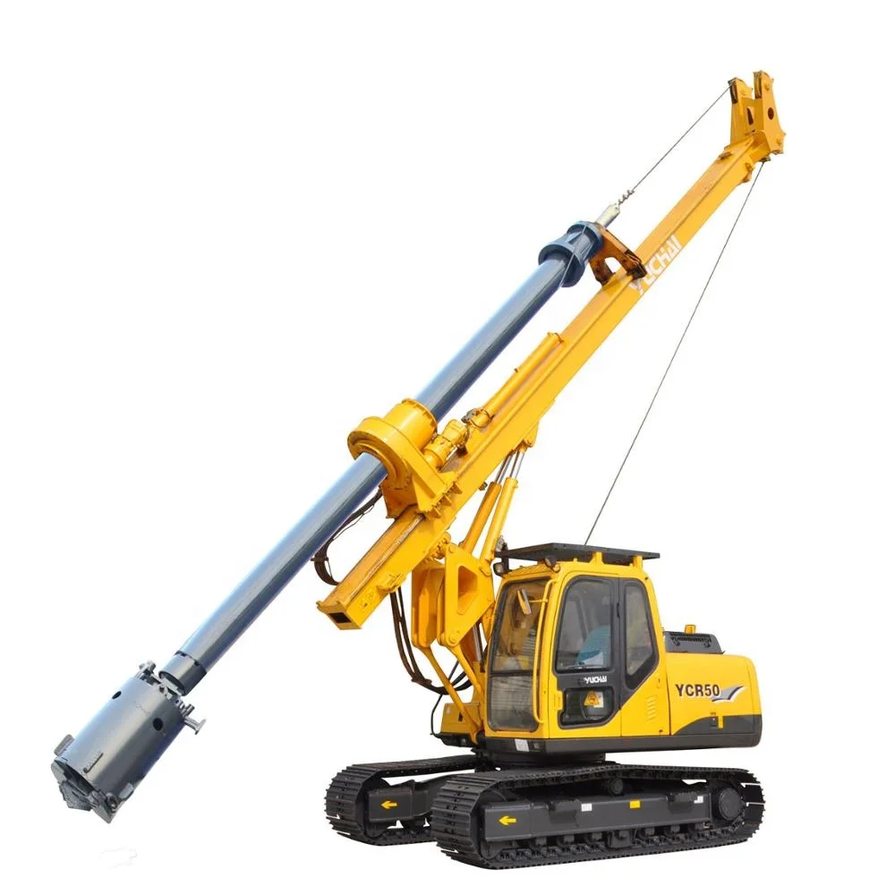 YUCHAI маленькая 22 м дизельная портативная роторная буровая установка YCR60D