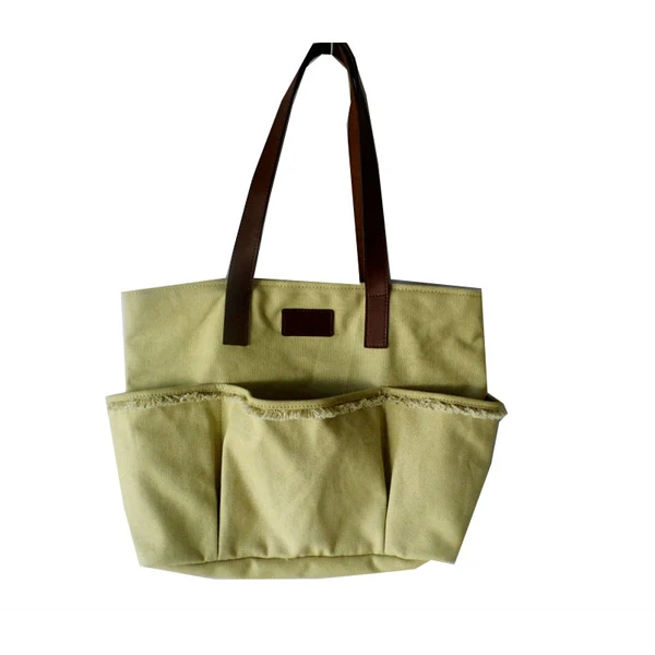 tote with outside pockets