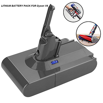Сменный аккумулятор большой емкости 4,0 Ач, подходит для Dyson SV10 V7 V8 V8 Absolute V8 Absolute V8, без шнура V8 Animal