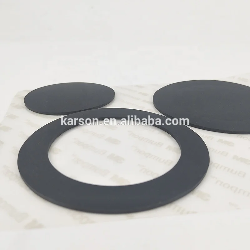 Силиконовая прокладка 3M, высококлейкая резиновая наклейка Bumpon черного цвета SJ5816