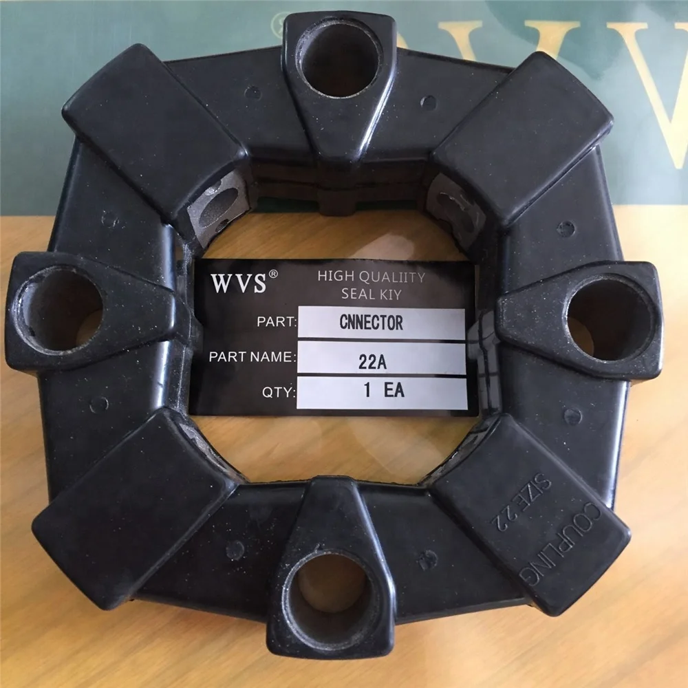 Excavator Hitachi Ex120 Ex100 Rubber Coupling 22A Hydraulic Pump Flexible Rubber Coupling