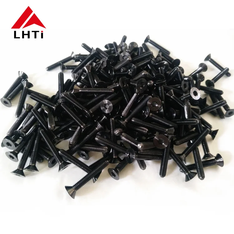 M3 M4 DIN 7991 Titanium Countersunk Bolt Grade 5 6AL-4V for RC Cars