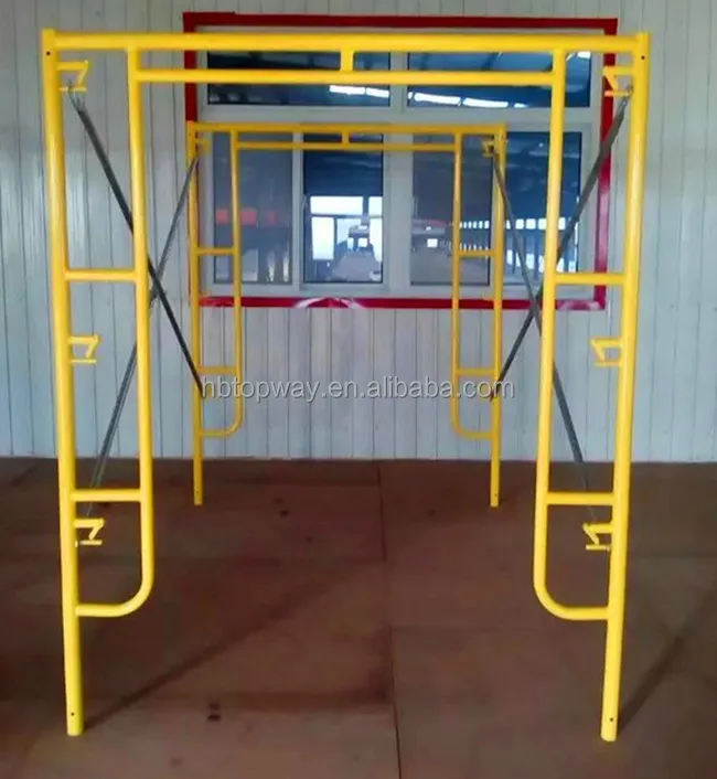 Walk Through Frame Scaffolding Used in Russian