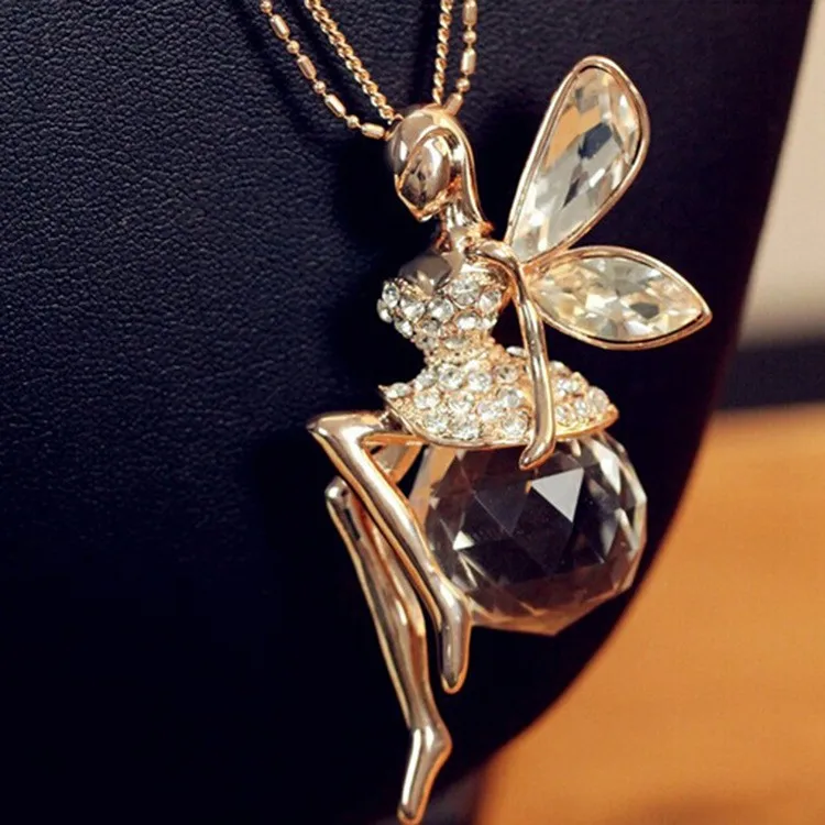 angel butterfly necklace