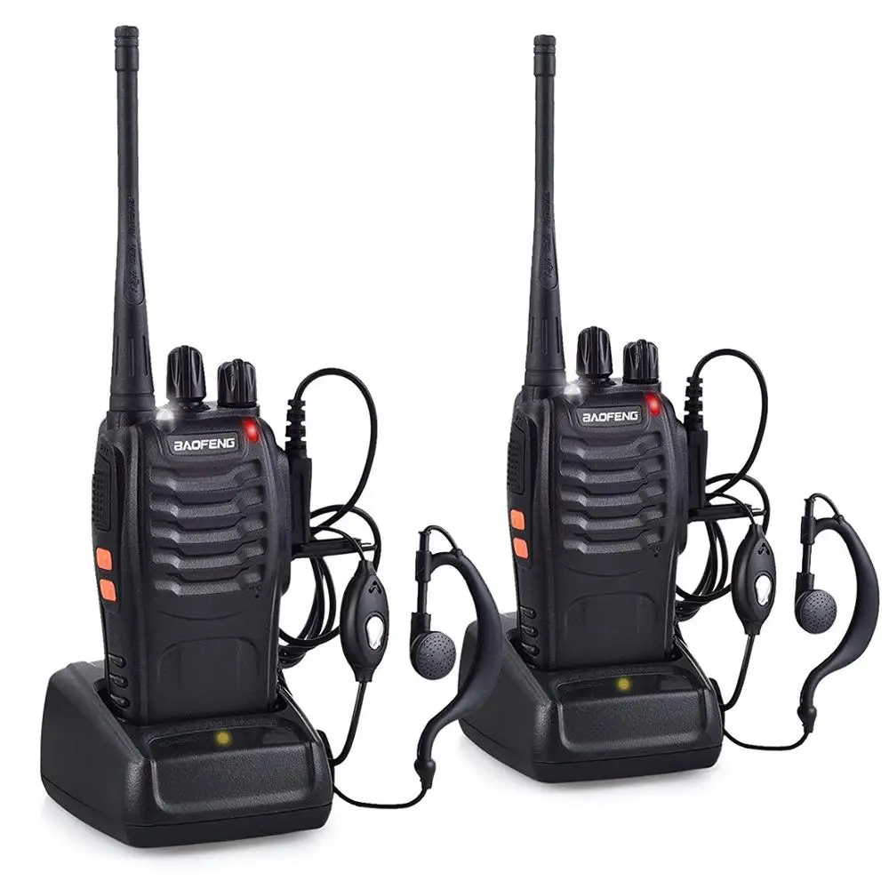 BAOFENG BF-888S (Pack of 30) Walkie Talkie Rechargeable Two Way Radio with Earpieces - 1
