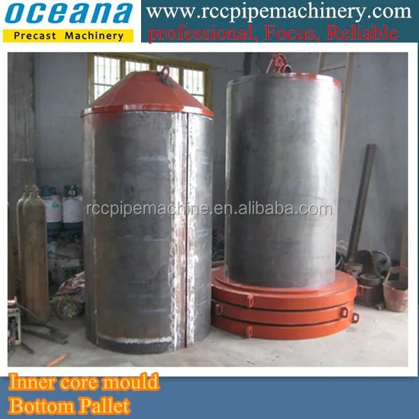 Полностью Автоматическая Вертикальная вибрационная машина для изготовления бетонных труб для линейной трубы HDPE и люков