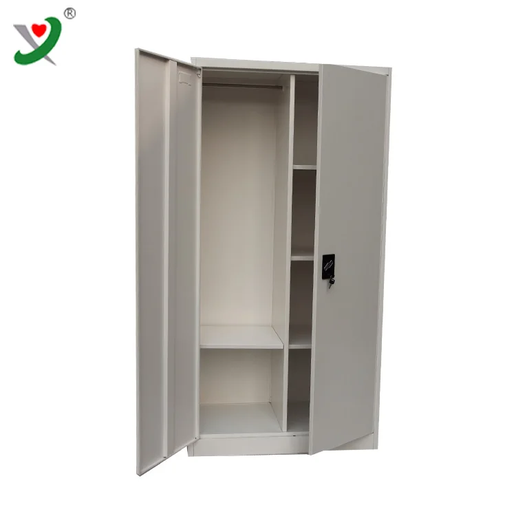 Шкаф для хранения из стали с 2 дверцами
