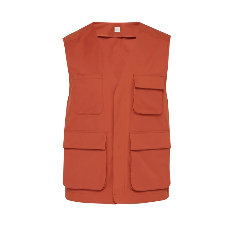 Gilet Cargo Sans Manches Homme – Multi-poches, Décontracté, Pour Travail Ou été