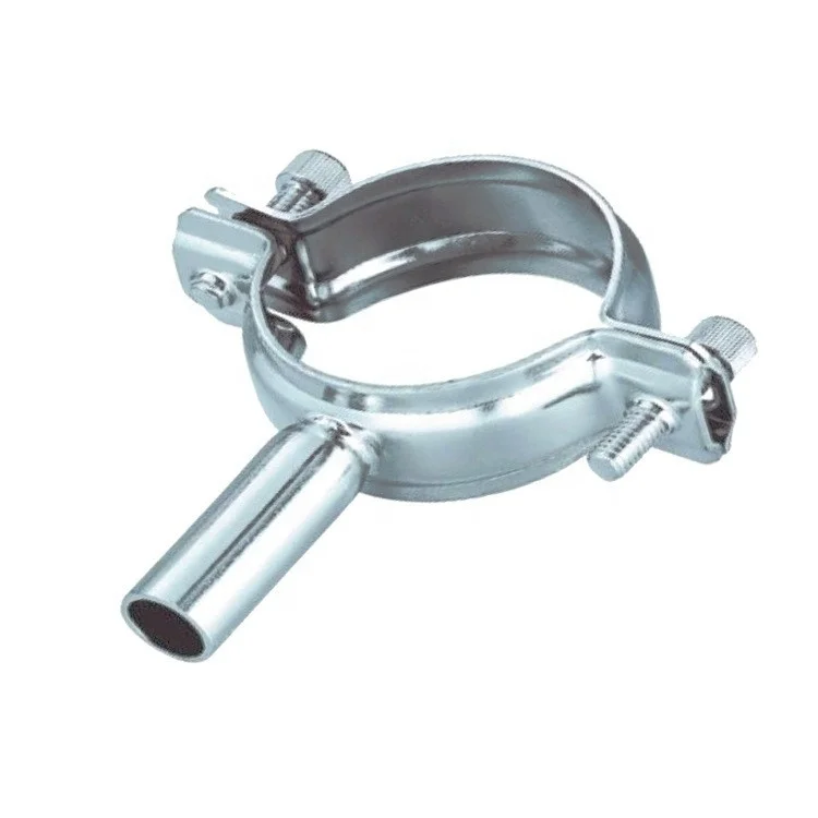 High Quality Sanitary Stainless Steel Pipe Support Clamp Bracket