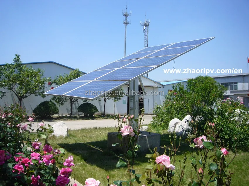 
 Система слежения за солнечной батареей для домашнего проекта, Жилой проект  