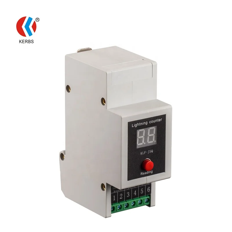 High Quality Digital Lightning Strike Counter Electrical Equipment without Battery Surge Arrester