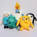 All 5pcs Anime Cartoon Adventure Time Jake Finn Beemo Gunter Penguin Ice King Plush Toy Stuffed